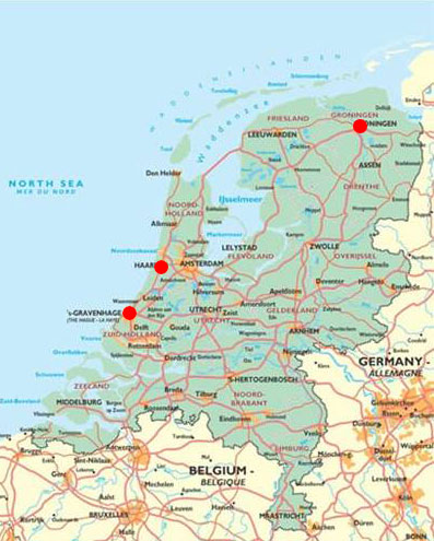Locaties in Nederland